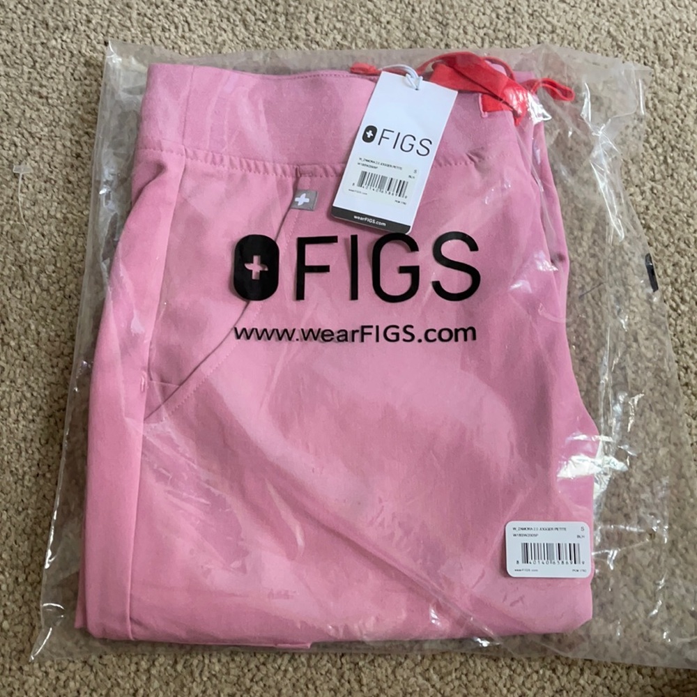 Figs CHALK PINK ZAMORA JOGGER